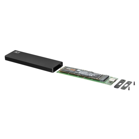 ACT USB-C M.2 SATA/NVMe SSD behuizing