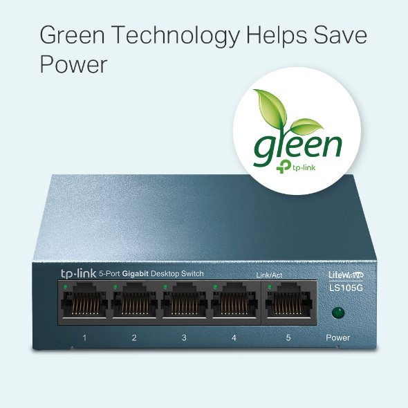 TP-Link LiteWave 5-Port Metal Gigabit Switch