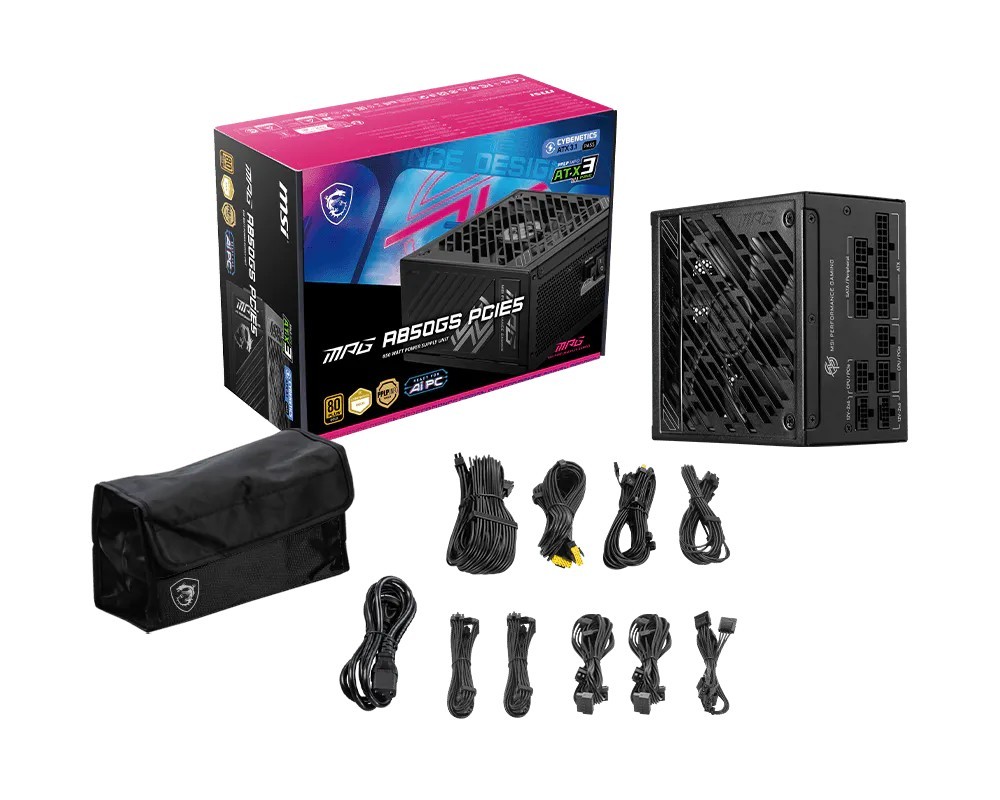 MSI MPG A850GS 850W ATX voeding