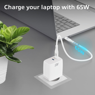 ACT 2-port USB-C Charger 65W
