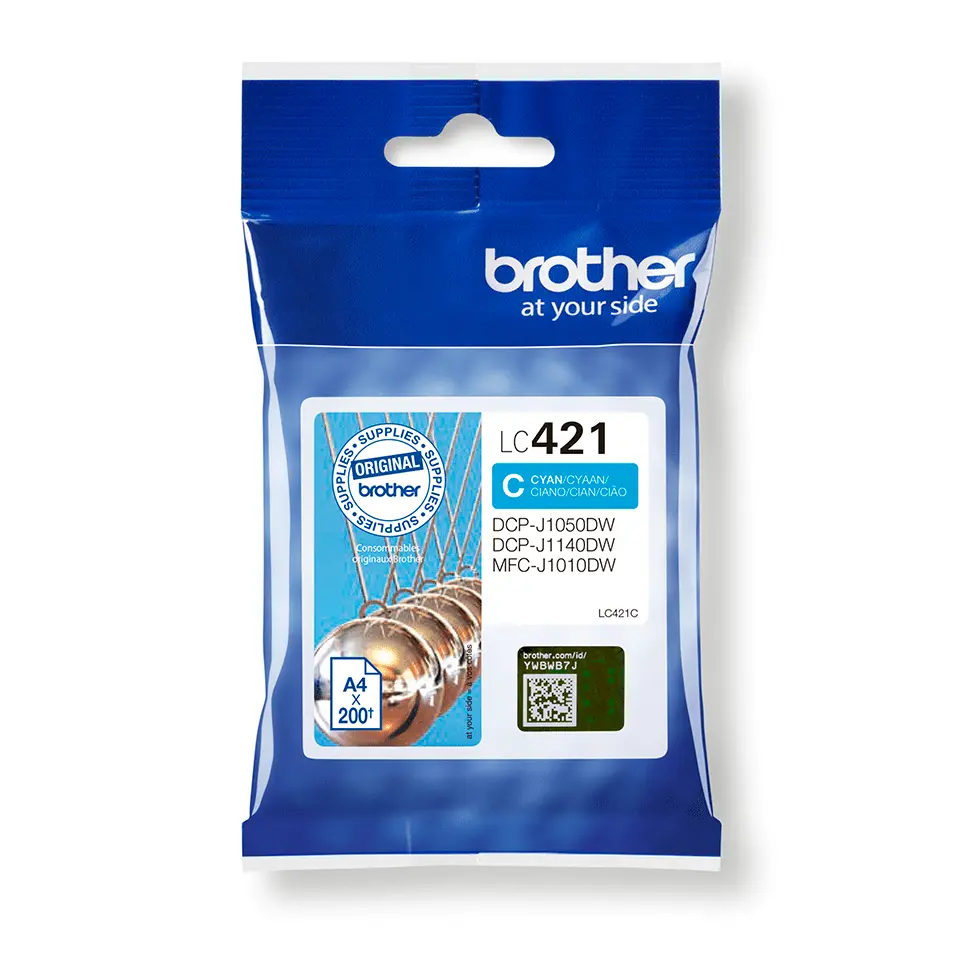 Brother LC-421C Cyaan